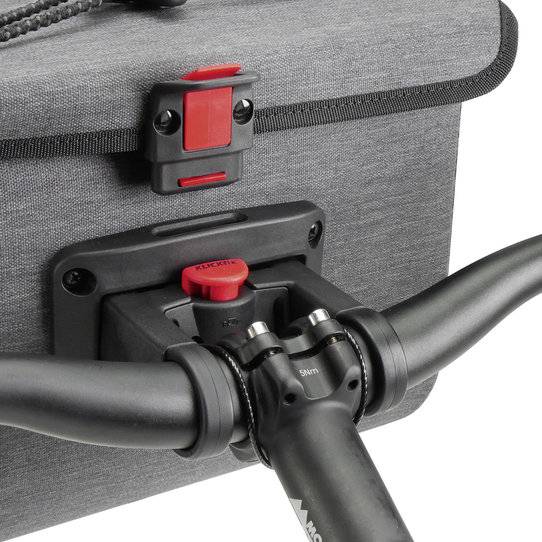 Klickfix Mittelgroße, wasserdichte Lenkertasche Kauf eins, bekomm eins gratis