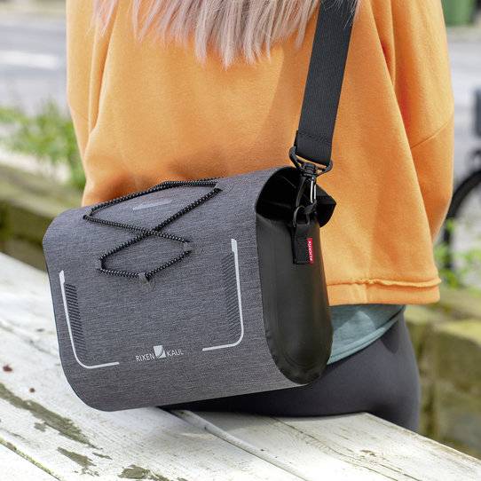 Klickfix Mittelgroße, wasserdichte Lenkertasche Kauf eins, bekomm eins gratis