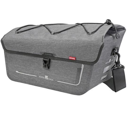 Klickfix verschweißte Tasche mit Rollverschluss – nur für Racktime Gepäckträger