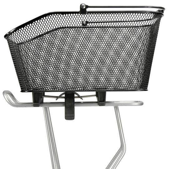 Klickfix Schnellbefestigung für beliebige Gepäckträger Ø 10–16mm und Breite 9–16/40cm (je nach Korb) zollfrei