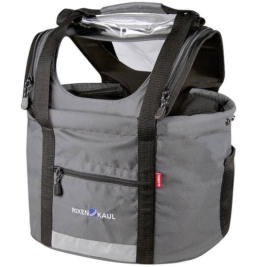 Klickfix Komfortable Hundetasche mit Wetterschutz – für Lenker Adapter