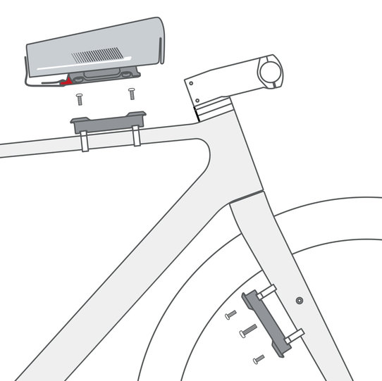Klickfix Adapter zur Montage mit Unifit Stahlband / Rahmengewinde Großer Ausverkauf