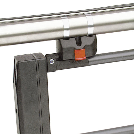 Klickfix nachrüstbar für Bügelschlösser Ø 12mm, für Rahmen Ø 15-60mm, max. 2kg