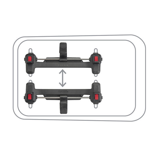 Klickfix riesiger Drahtkorb – für beliebige (Front-)Träger 9–40 cm und Ø 10–16 mm Nur für heute