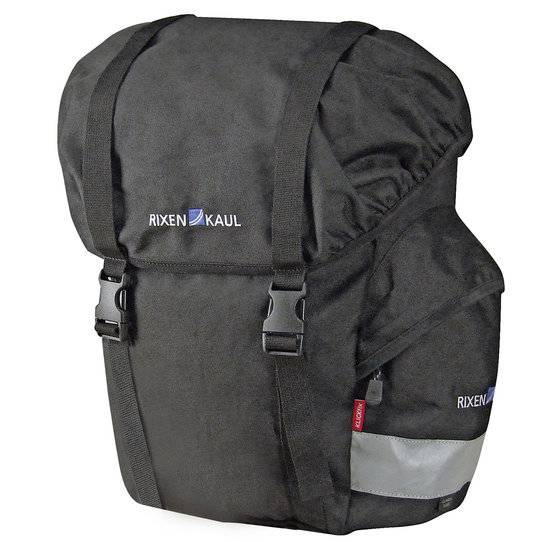 Klickfix Packtaschenpaar für Gepäckträger Ø 8/10/12mm und 16/22mm