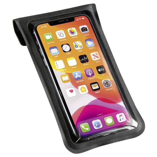Klickfix wasserdicht verschweißte flache Textiltasche für Smartphones