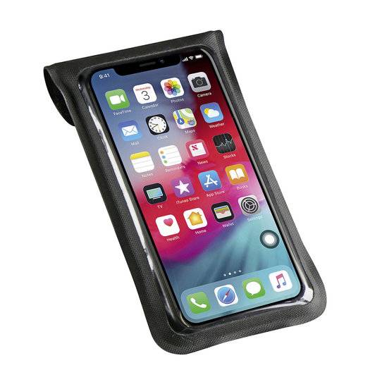 Klickfix wasserdicht verschweißte flache Textiltasche für Smartphones
