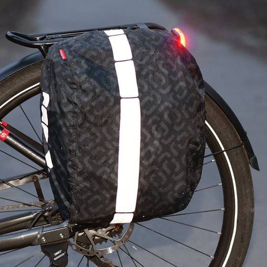 Klickfix Regenhülle mit Reflektor – ideal für Roomy GT, kompakte Packtaschen oder Rackpacks Räumungsverkauf