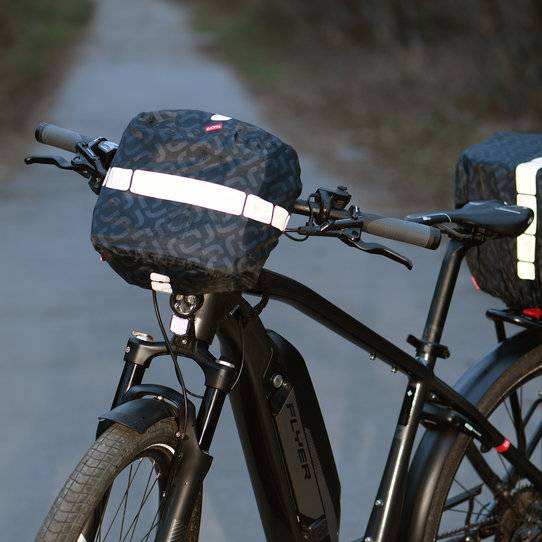 Klickfix Regenhülle mit Reflektor – ideal für Roomy oder kompakte Lenkertaschen Tägliche Deals