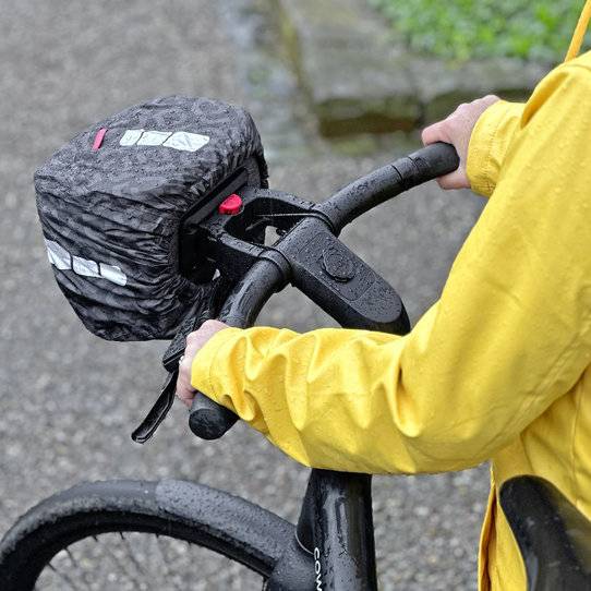 Klickfix Regenhülle mit Reflektor – ideal für Roomy oder kompakte Lenkertaschen Tägliche Deals