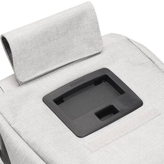 Klickfix Lenkertasche mit extra flacher Adapterplatte Riesige Ersparnisse