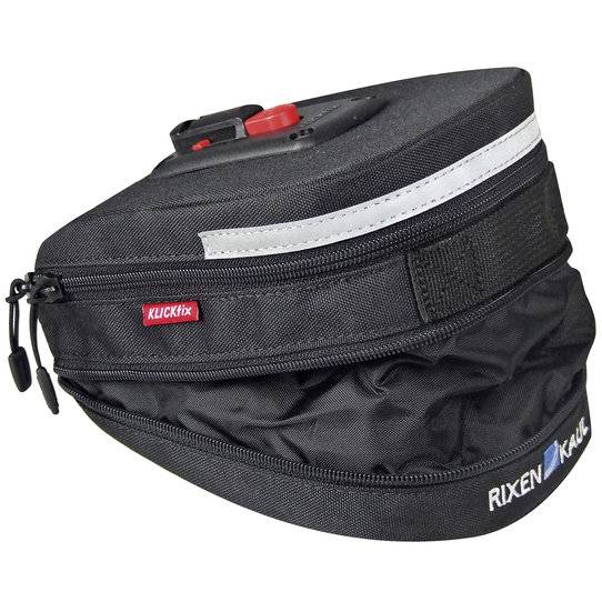 Klickfix Satteltasche mit Satteladapter erweiterbares Volumen