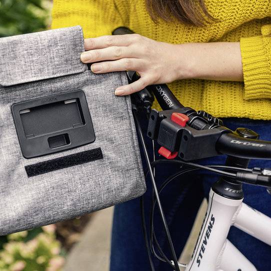 Klickfix Lenkertasche mit extra flacher Adapterplatte Osterangebot