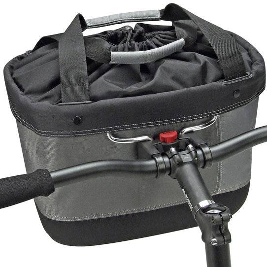Klickfix leichte Shoppingtasche mit Kordelverschluss für Lenker Adapter Bestseller