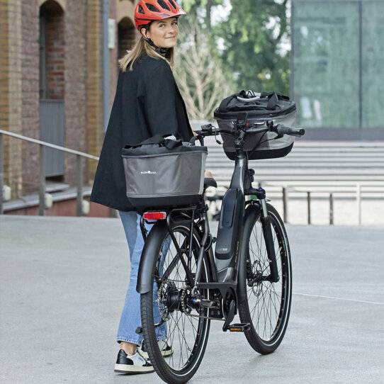 Klickfix leichte Shoppingtasche mit Kordelverschluss für Lenker Adapter Räumungsverkauf