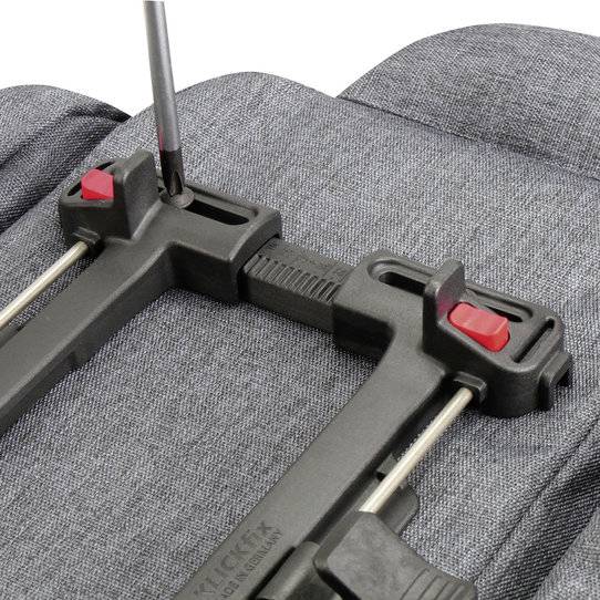 Klickfix geräumige extra stabile Tourentasche – für beliebige Gepäckträger JETZT KAUFEN