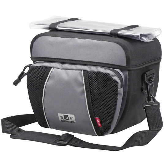 Klickfix wasserdicht verschweißte Lenkertasche mit Smartphonefach und Kartenfach
