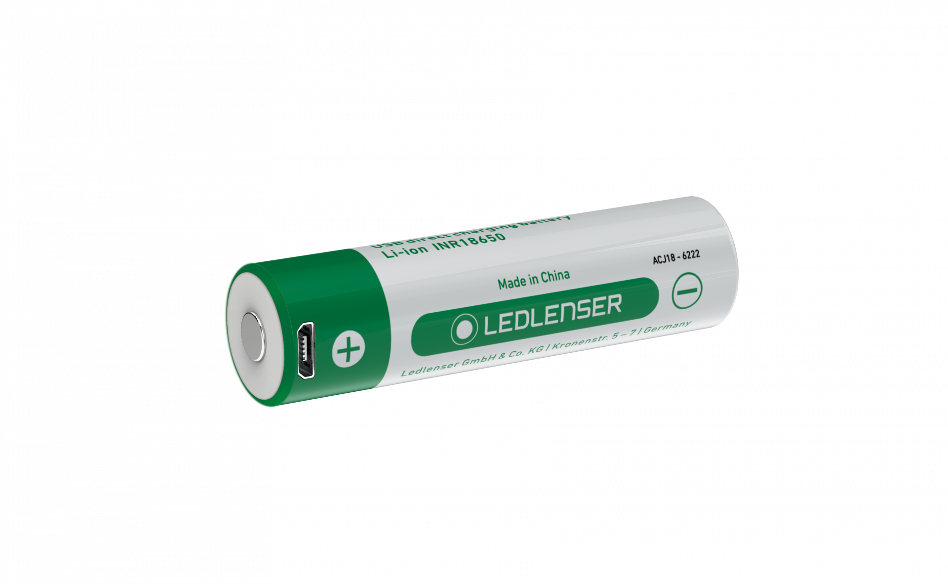 Ledlenser Li-Ion direct USB rechargeable battery 3.6 V 2500 mAh