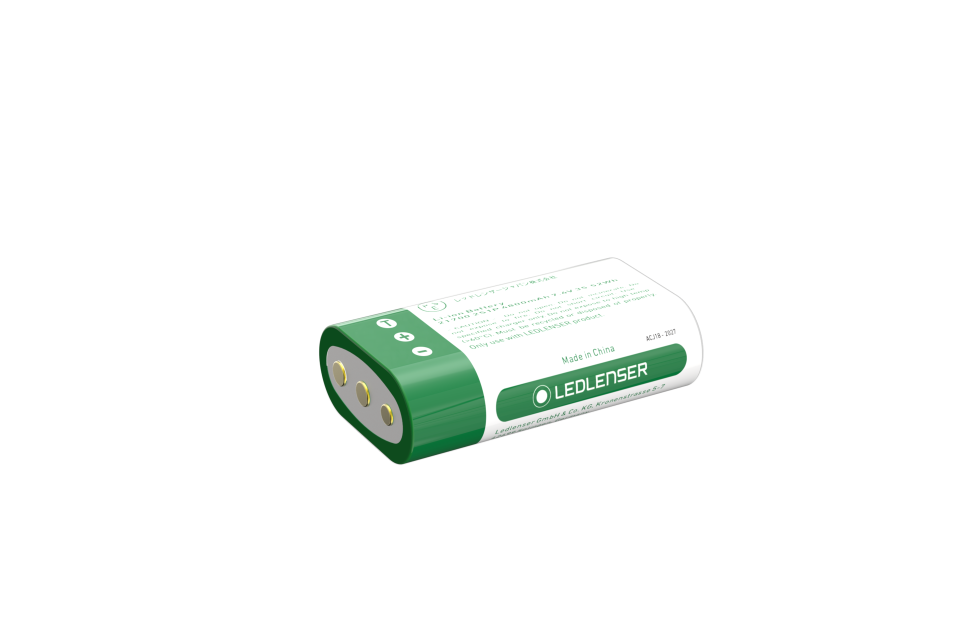 Ledlenser 2x 21700 Li-ion Rechargeable Battery Pack