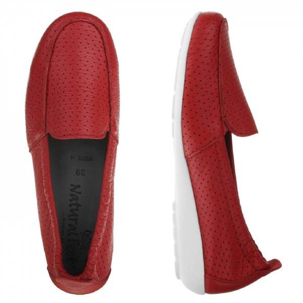 Lei By Tessamino Mokassin Adela rot 50% Rabatt für begrenzte Zeit