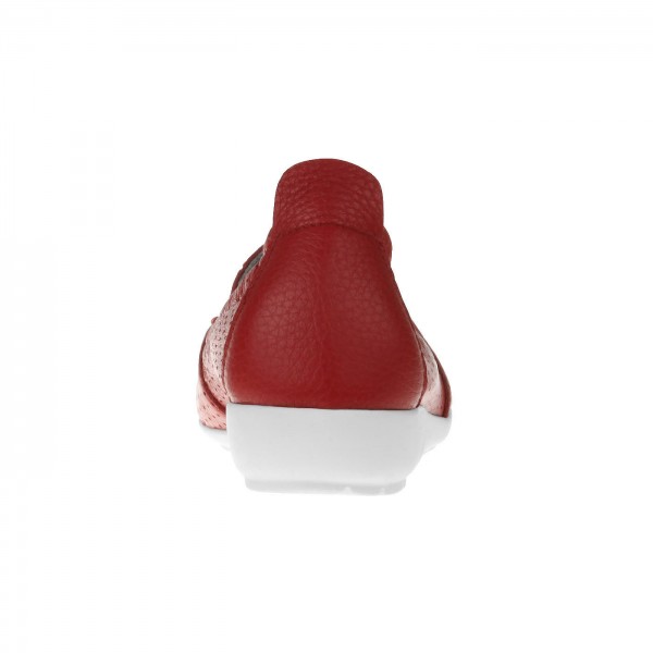 Lei By Tessamino Mokassin Adela rot 50% Rabatt für begrenzte Zeit