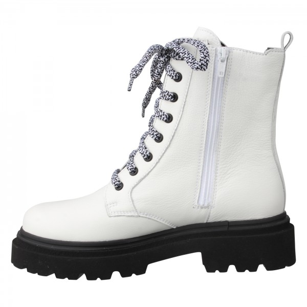 Lei By Tessamino Damenstiefel Frizzi weiss/schwarz Rabatt