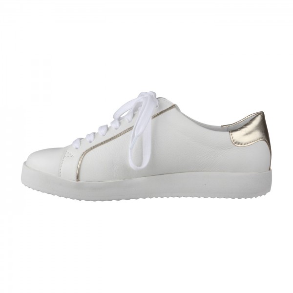 Lei By Tessamino Damensneaker Nena weiss/gold Valentinstagsangebot