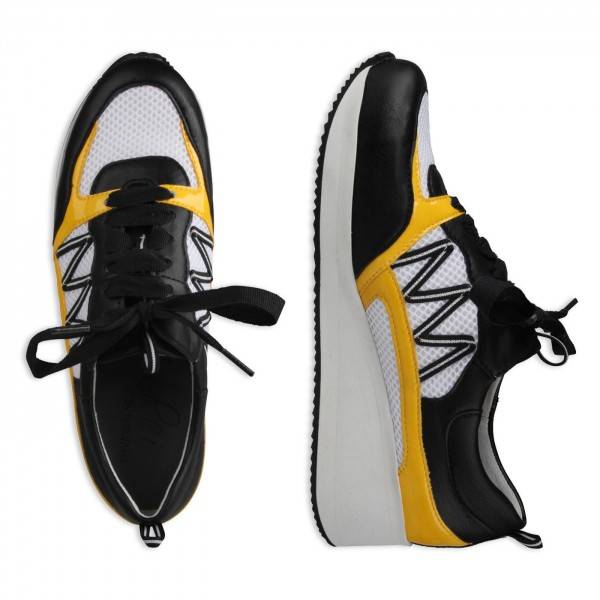 Lei By Tessamino Damensneaker Nele gelb Lagerräumung