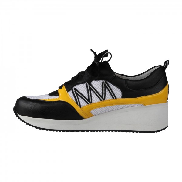 Lei By Tessamino Damensneaker Nele gelb Lagerräumung