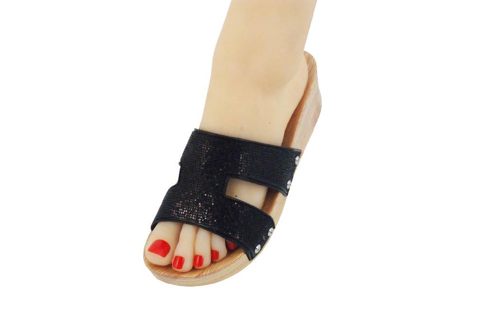 Beachandstreet Badeschuhe Damen Como • Poolschuhe mit Plateausohle • Siebi's