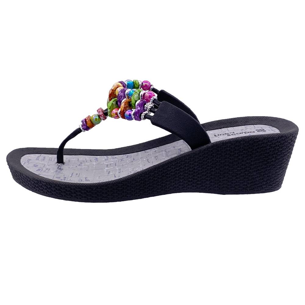 Beachandstreet Milos - Badeschuhe Zehengreifer mit Keilabsatz Tiefpreis