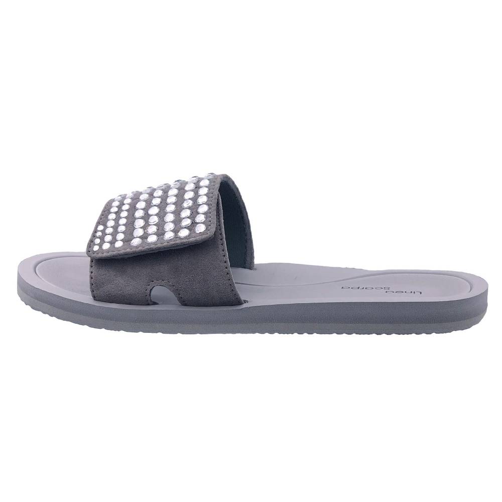 Beachandstreet Badeschuhe Rügen für Pool Wellness Spa mit Strass und Klettverschluss Sonderangebot der Fabrik