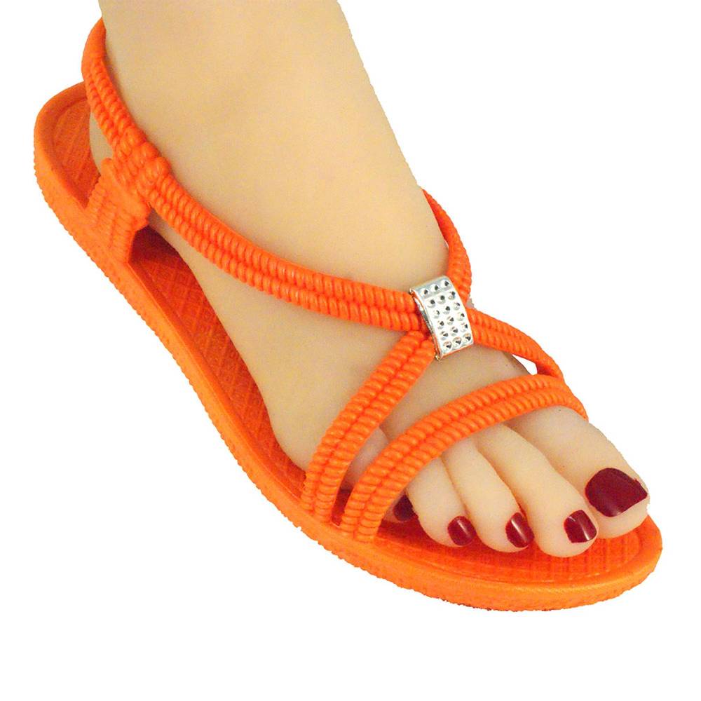 Beachandstreet Badesandale Damen • Tenno • Badeschuhe für Frauen mit Fersenriemen • Achtung: fällt klein aus und schmaler Leisten Nur noch ein Tag übrig