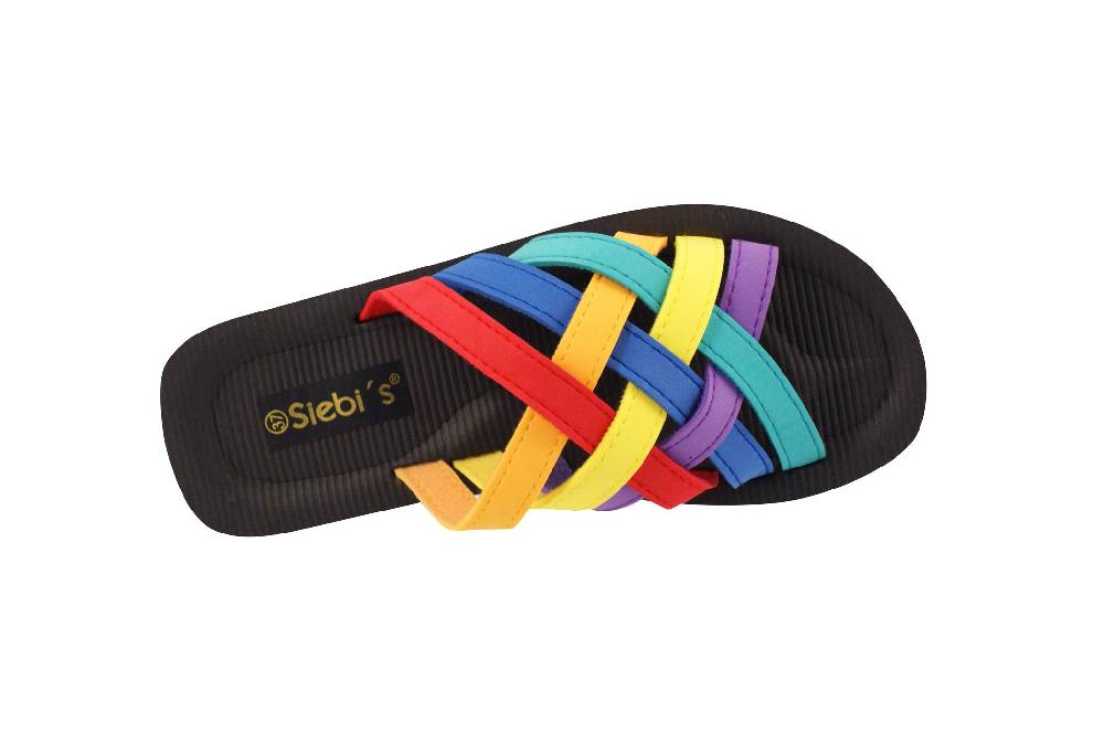 Beachandstreet Badeschuhe Damen • Beach multi • leichte Badepantolette • fällt klein aus • Größe 37 Super Rabatt