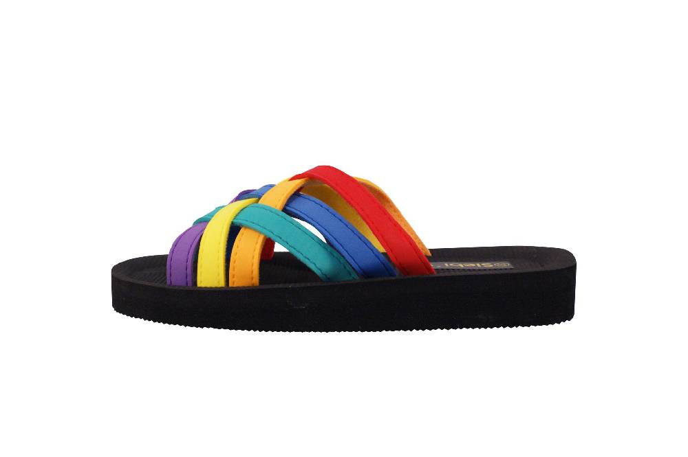 Beachandstreet Badeschuhe Damen • Beach multi • leichte Badepantolette • fällt klein aus • Größe 37 Super Rabatt