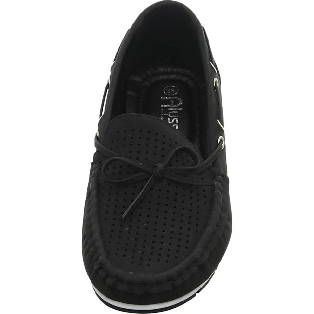 Alyssa Slipper/Kletthalbschuh luftdurchlässig (durchbrochenes/geflochtenes Obermaterial) Lagerräumung