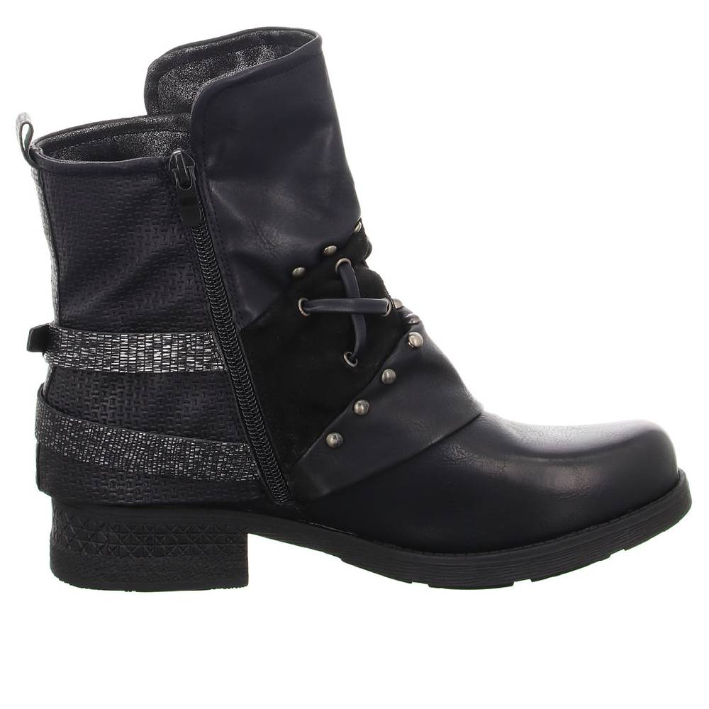 SDS Schlupf-/Reißverschlußstiefelette Warmfutter bis 35mm Absatz (casual) Räumungsverkauf
