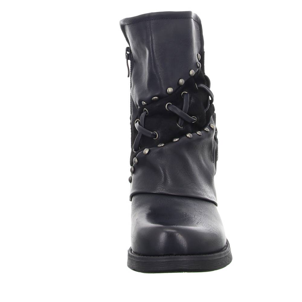 SDS Schlupf-/Reißverschlußstiefelette Warmfutter bis 35mm Absatz (casual) Räumungsverkauf