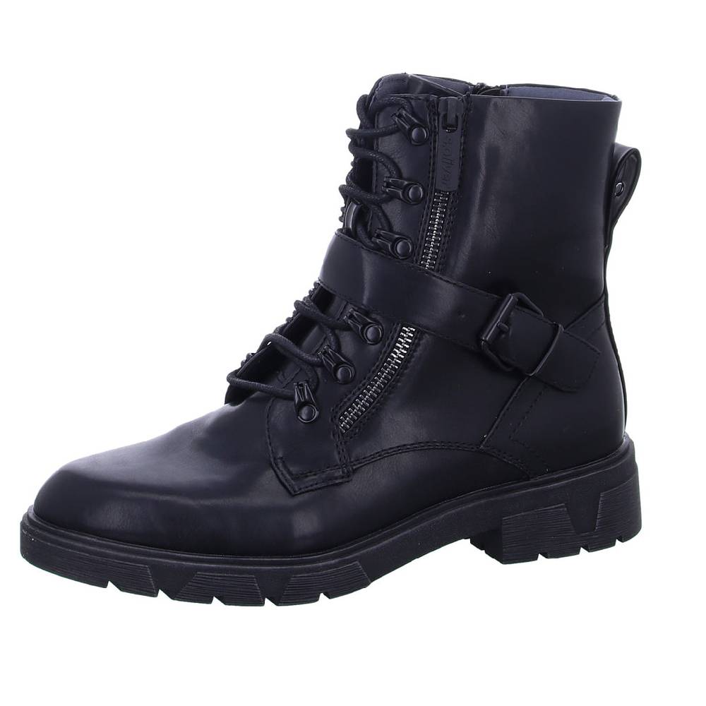 s.Oliver Schnürstiefelette Warmfutter bis 35mm Absatz (casual) Tägliche Deals