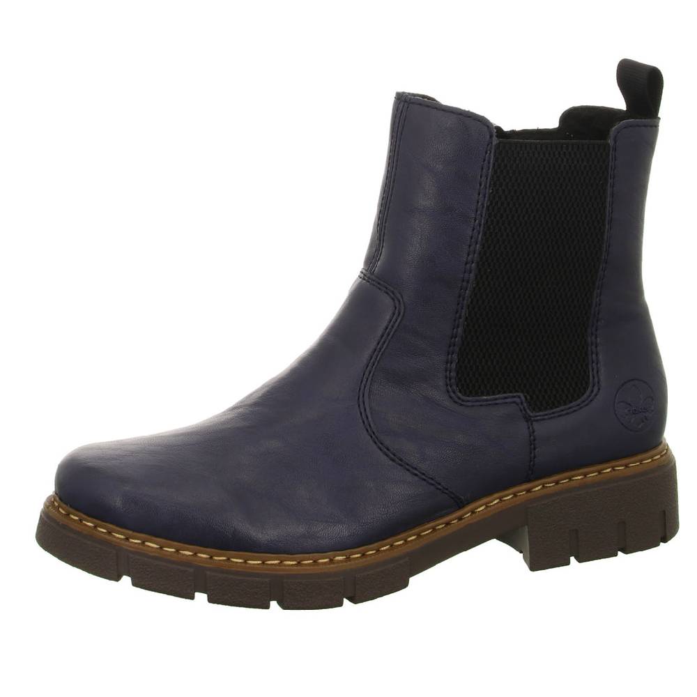 Rieker Schlupf-/Reißverschlußstiefelette Warmfutter bis 35mm Absatz (casual) Letzter Tag