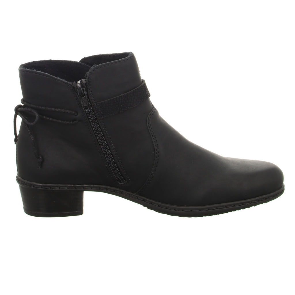 Rieker Schlupf-/Reißverschlußstiefelette Warmfutter ab 35mm Absatz Bis zu 65% Rabatt