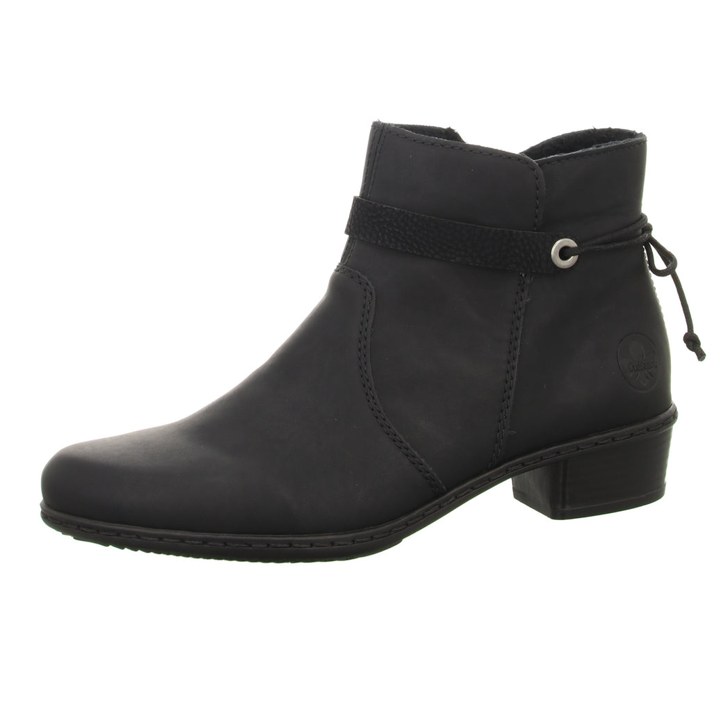 Rieker Schlupf-/Reißverschlußstiefelette Warmfutter ab 35mm Absatz Bis zu 65% Rabatt