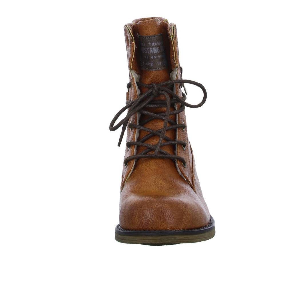 MUSTANG Schnürstiefelette Warmfutter bis 35mm Absatz (casual) Vierteljährliche Förderung