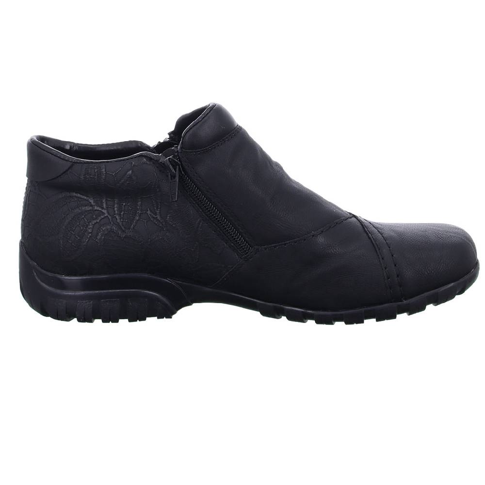 Rieker Schlupf-/Reißverschlußstiefelette Warmfutter bis 35mm Absatz (casual) Bis zu 55% Rabatt