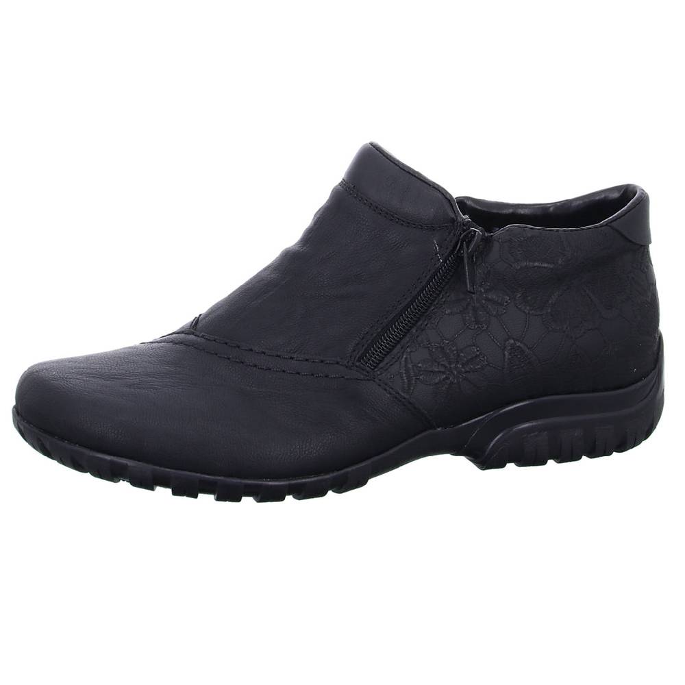Rieker Schlupf-/Reißverschlußstiefelette Warmfutter bis 35mm Absatz (casual) Bis zu 55% Rabatt
