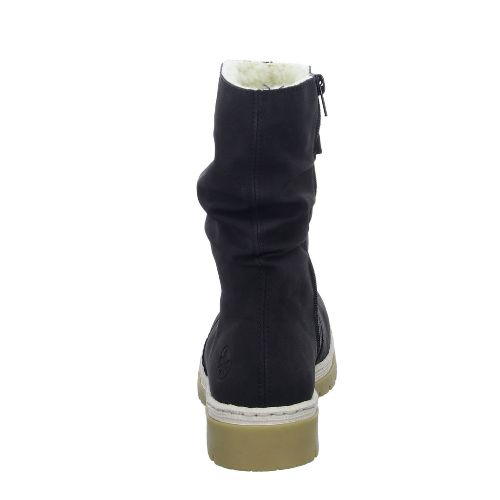 Rieker Schlupf-/Reißverschlußstiefelette Warmfutter bis 35mm Absatz (casual) Fabrikladen