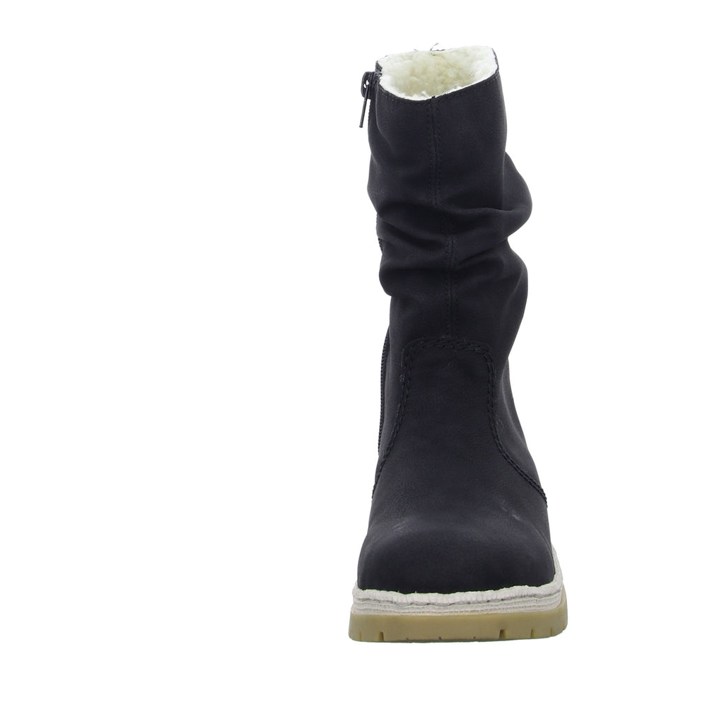 Rieker Schlupf-/Reißverschlußstiefelette Warmfutter bis 35mm Absatz (casual) Fabrikladen