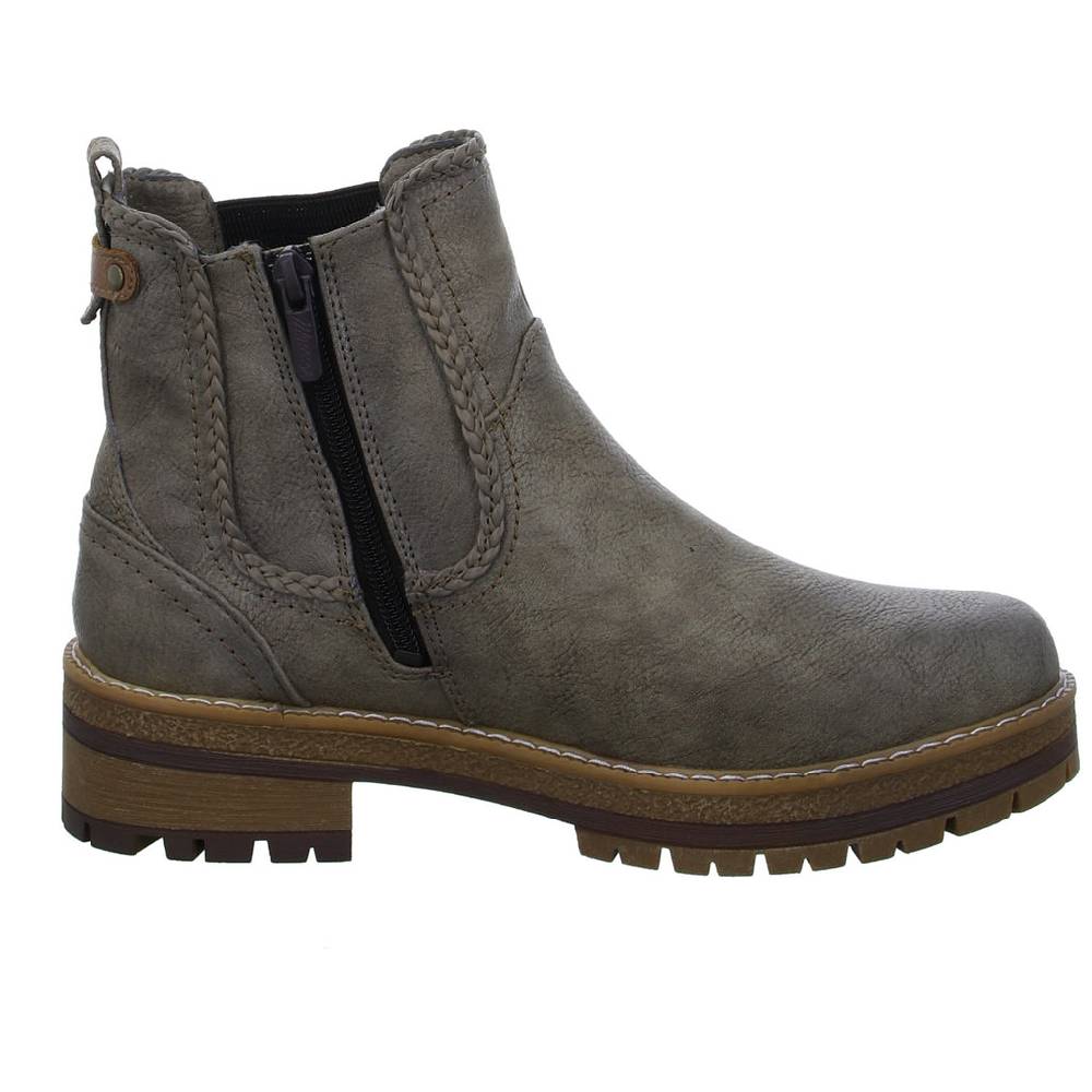 MUSTANG Schlupf-/Reißverschlußstiefelette Warmfutter bis 35mm Absatz (casual) Begrenzt auf 3 Tage