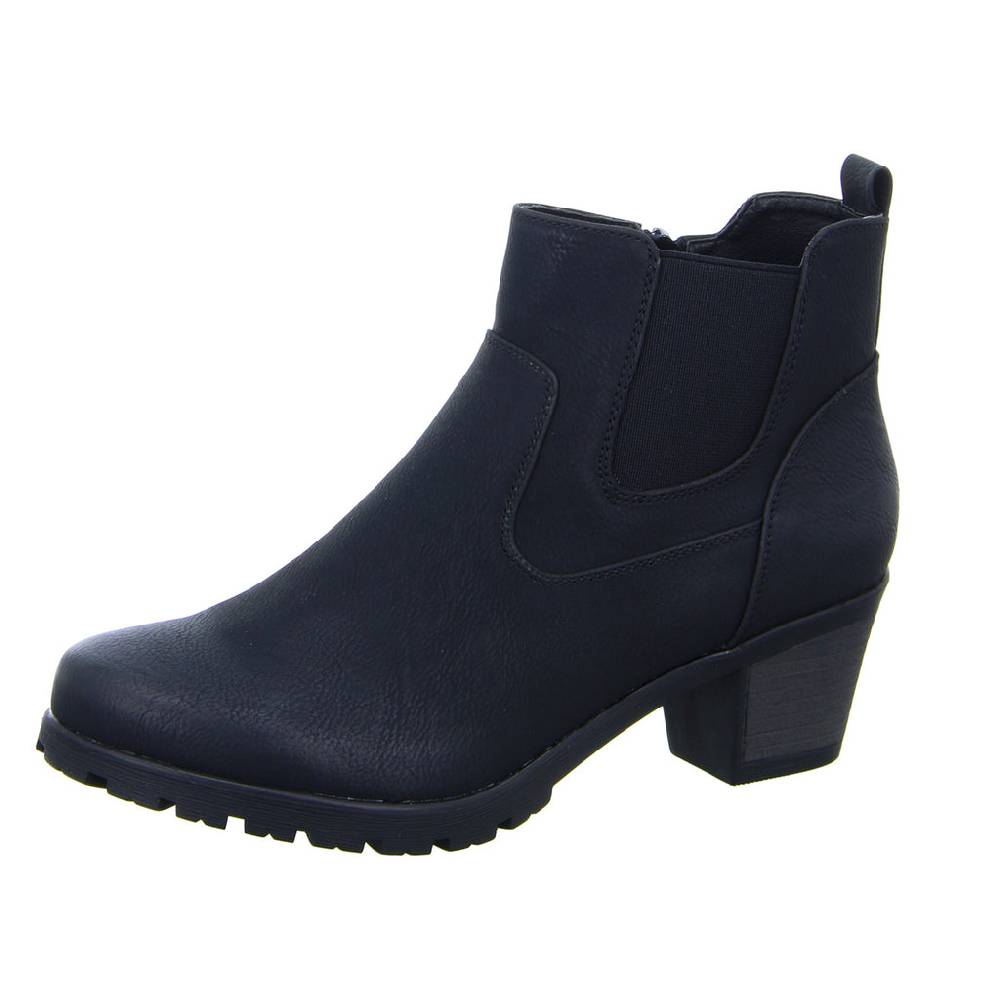 Alyssa Schlupf-/Reißverschlußstiefelette Warmfutter ab 35mm Absatz 50% Rabatt für begrenzte Zeit