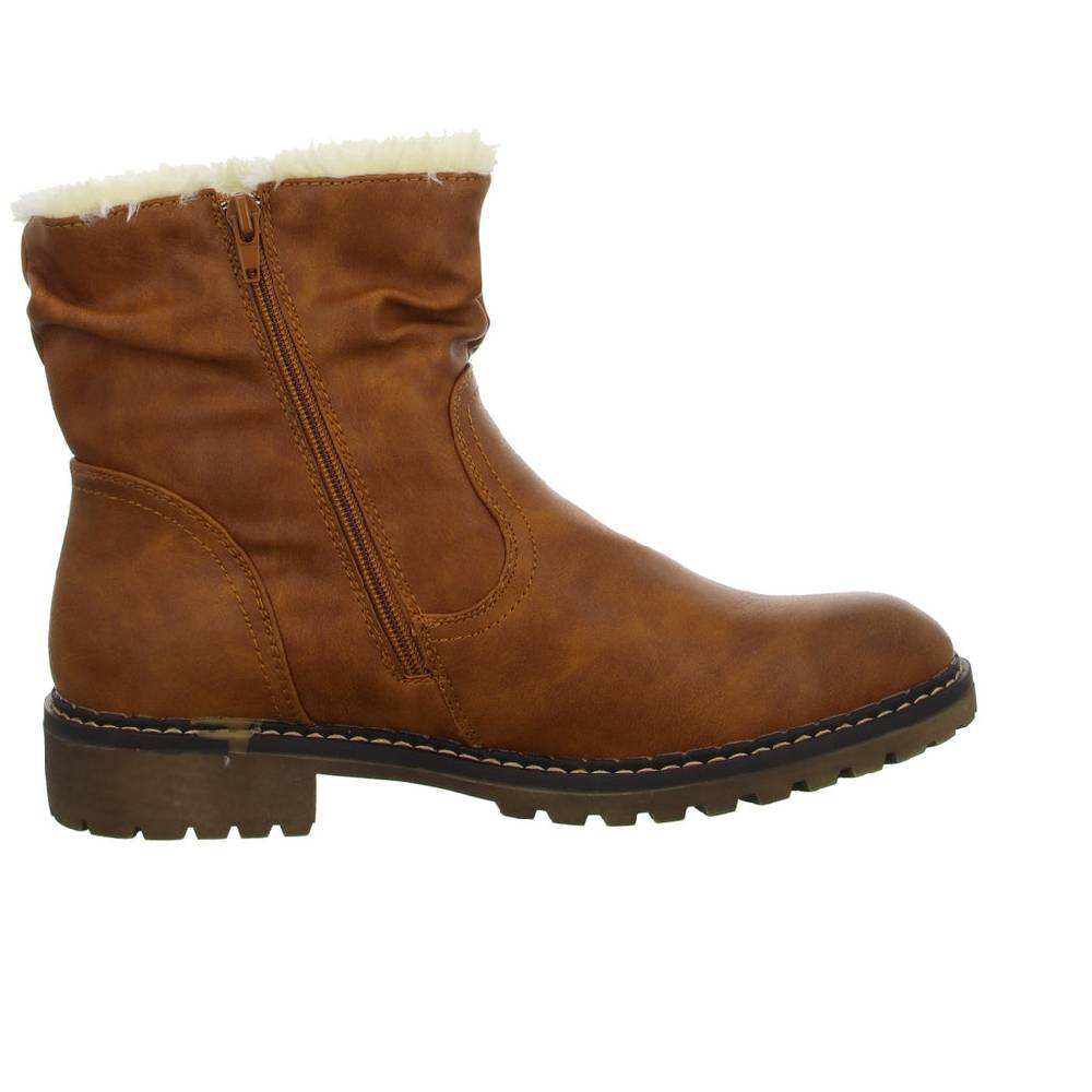 Alyssa Schlupf-/Reißverschlußstiefelette Warmfutter bis 35mm Absatz (casual) 2025